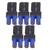 5Pcs EC5 to XT60 Adapter Rubber Plastic Copper Sturdy Accurate