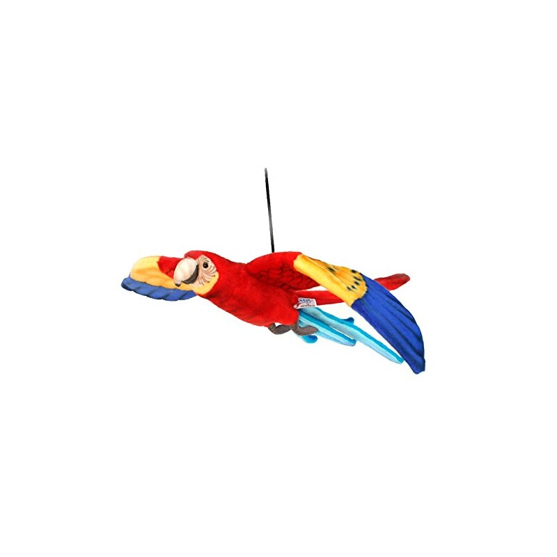Hansa Toy 3460 Flying Ara 75 cm Red