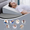 Treaton, Elevated Bed Wedge Pillow for Back Support, Acid Reflux,