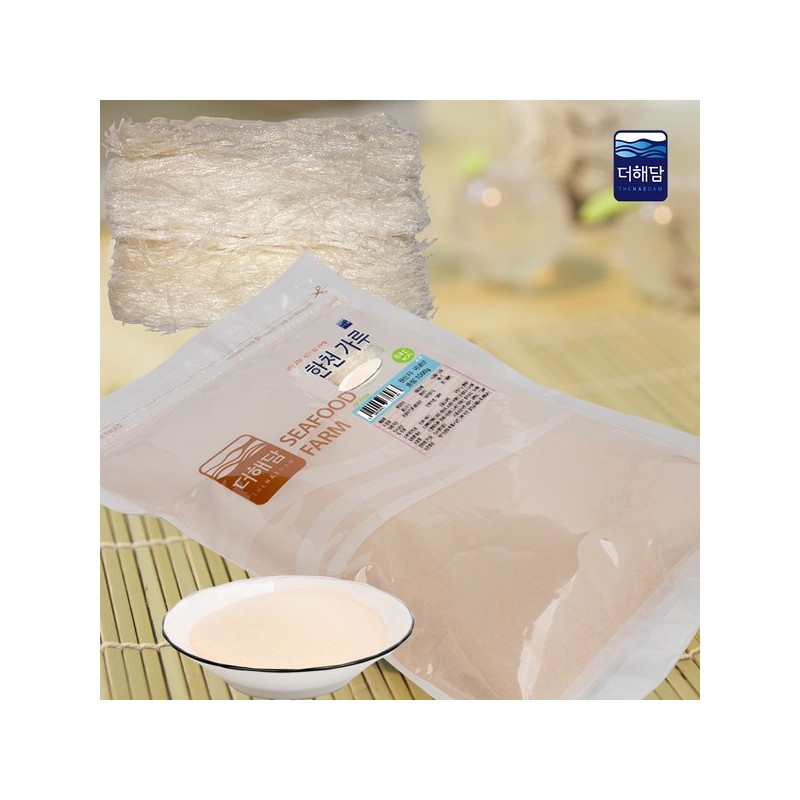 Hehedam 한천가루 1kg Agar Powder 1kg