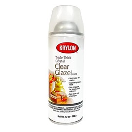 Krylon® Triple Thick Crystal Clear Glaze 11 oz. Aerosol Spray (Pkg/2)