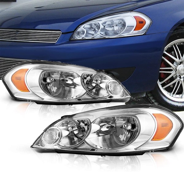 KAC for 2006-2013 Chevy Impala 2006 2007 Monte Carlo Headlights