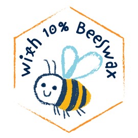 Haku Yoka Owl Crayons, 12 Colours, Mess Free, Super Durable and Easy to Grip Crayons for Ages 2 years+, Natural Beeswax & Organic Mineral Coloured Crayon