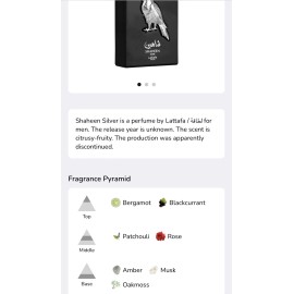 Lattafa pride Shaheen Silva Lattafa pride 3.4 EDP Spray