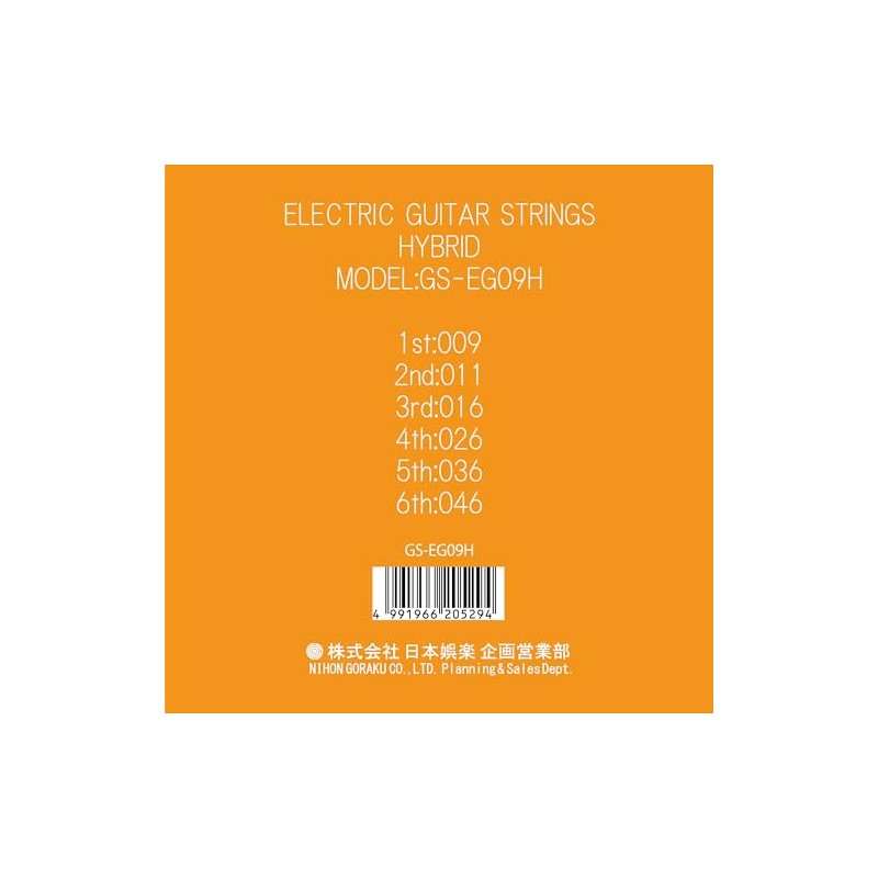 GID Jid STRINGS series Electric Guitar Strings 09-46 Hybrid Hybrid