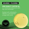 True+Real 100% Pure Castor Oil – Cold-pressed, Hexane Free, Unrefined,