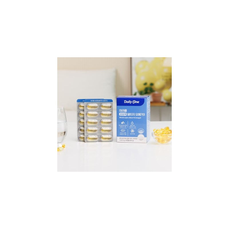 DAILYONE Daily One Miracle Supercritical Altige Omega 3 1010mg
