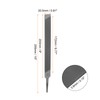 sourcing map Mill File 8 Inch High Carbon Steel Single