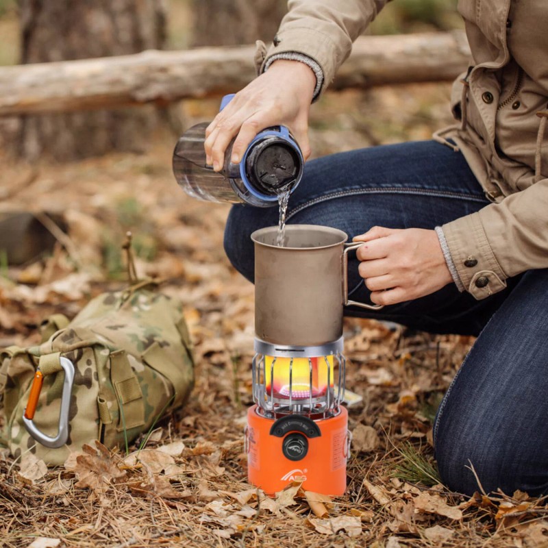 APG 2000W 2 In 1 Camping Stove Tent Heater Gas