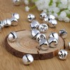 Naler Pack of 120 bells, silver metal bells for gift