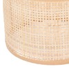 Rattan Lamp Shade Replacement Woven Basket Chandelier Vintage Hanging Table