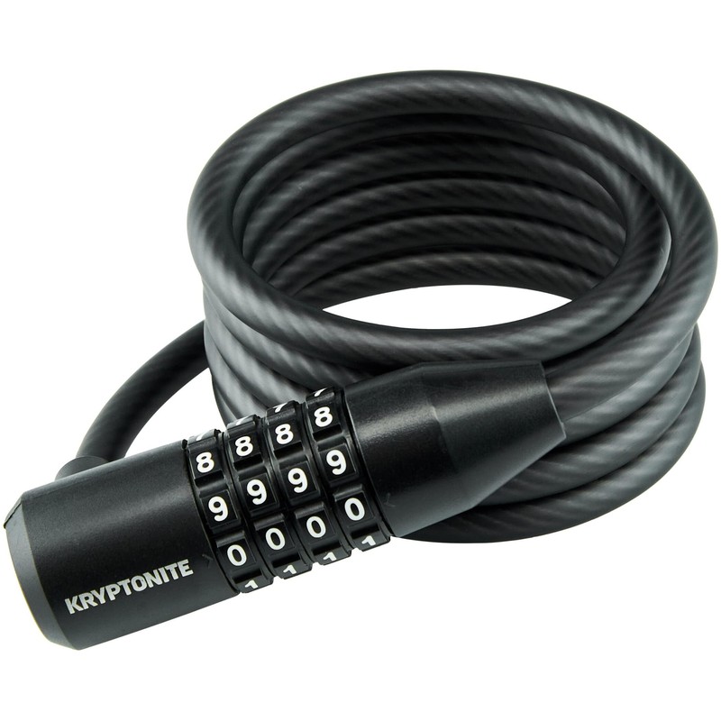 Kryptonite KryptoFlex Bike Lock Cable, 5FT Long 8mm Thick Braided