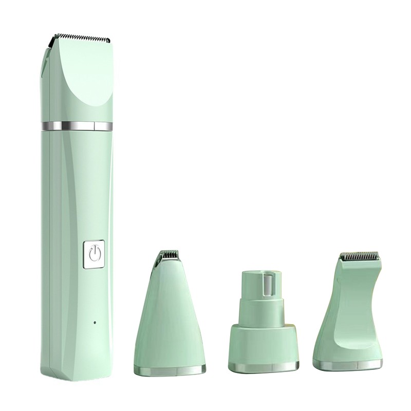 Pet Hair Trimmer 4 in 1 Rechargeable Low Noise Safe