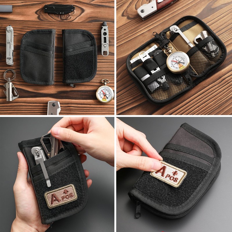 HAOBIN EDC Pouch Mini EDC Bag Small EDC Pocket Organiser