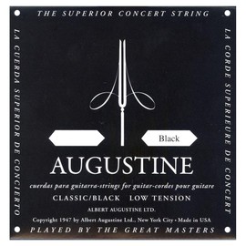 Augustine Black Label Classical Guitar Strings Set