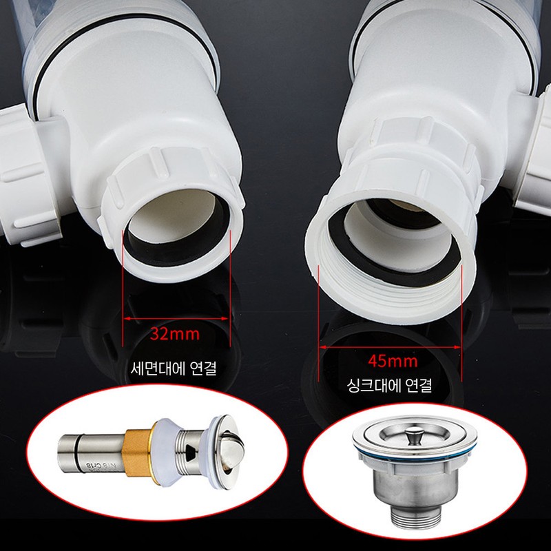 Articolo Sink Drain Trap Sink Drain Pipe Odor Removal P