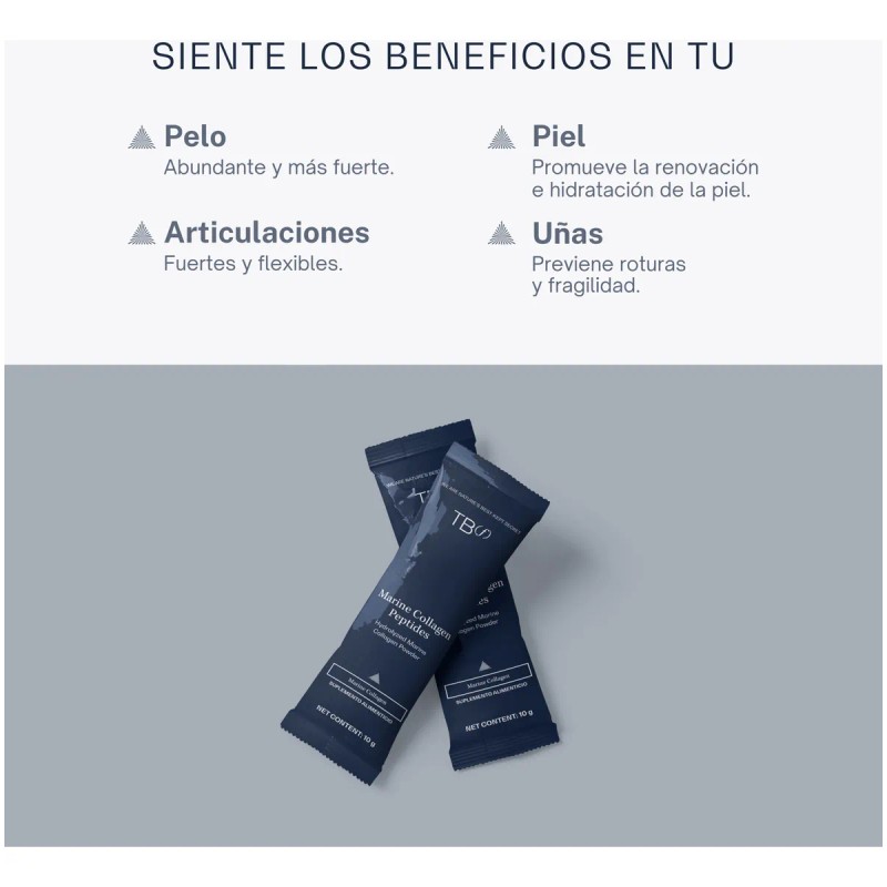 The Blue Formula Péptidos De Cólageno Hidrolizado Marino