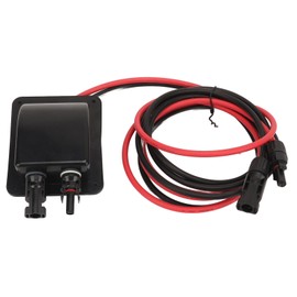 Solar Panel Wire with Connector Entry Gland Solar Adapter Extension Cable 2m 10AWG for Photovoltaic System