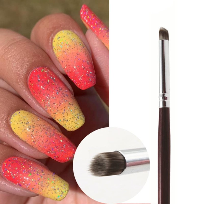 1 Pc Professional Nail Art Brush/Manicure Gel Polish Brush/Gradual Color