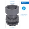 Pack of 4 Vibration Damper Washing Machine, Adjustable Vibration Damper,