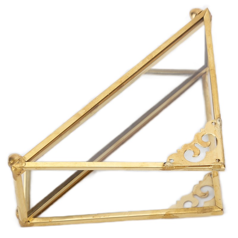 Mirror Jewelry Tray Glass Perfume Storage Tray Jewelry Plate Golden
