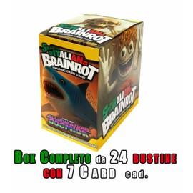 ENJOY TECH Skifidol Italian Brainrot Series Beta, Complete Box of 24 Bags of 7 Cards, Second Series