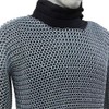 Medieval Chain Mail Shirt and Coif Armor Set and Shirt