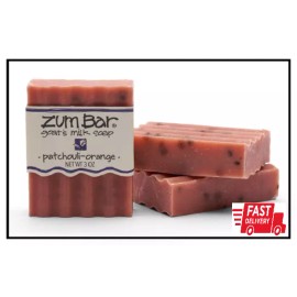 Indigo Wild 3pk Indigo Wild Zum Goat's Milk Soap Bar for Body, 3oz, Patchouli-Oran