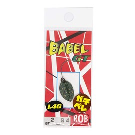 ROB LURE Babel GT2 Spoon, 0.05 oz (1.4 g), #4 GP