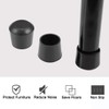 sourcing map Rubber Furniture Caps 28mm Inner Diameter Round Table