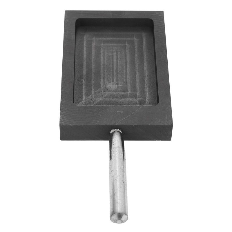 Graphite Casting Mold Metal Ingot Mold Crucible with Handle for