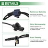 Motoforti ABS Wheel Speed Senor ABS Sensor Anti-lock Braking System