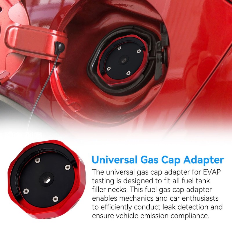 MXSAG Universal Gas Cap Adapter for Automotive Smoke Machine Leak