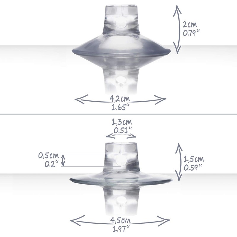 Com-Four® decorative suction cup holders for fairy lights and decoration
