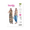 Burda Style Sewing Pattern B5914 Misses’ Jumpsuit and Top