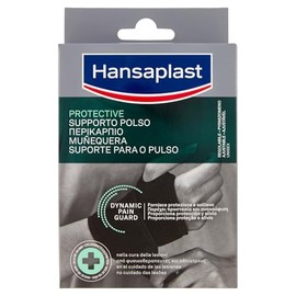 Hansaplast Sport Wrist Support Wrist Support for Protection and Relief, Orthopaedic Wrist Support with Pressure Regulation, Wrist Brace Made of Thermo-Tech Material