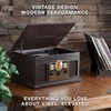 Victrola The Quincy 6-in-1 Bluetooth Record Player & Multimedia Center