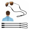 BANSTLE Eyeglasses Holder Strap - 3 Pcs Adjustable Eyewear String