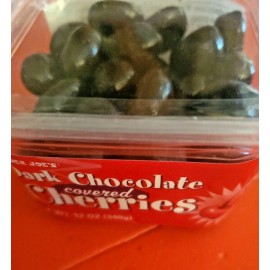 Trader Joe's 4 PACK TRADER JOE'S DARK CHOCOLATE COVERED CHERRIES 12 OZ EACH