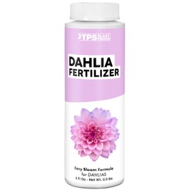 Dahlia Fertilizer for Dahlia Flowers, Supports Healthy Growth of Dahlia Flowers and Bulbs, Liquid Fertilizer by TPS Plant Foods, 8 oz (250mL)