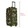 Rockland Rolling Duffel Bag, Camouflage, 36"