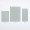 Almost daily planner, almost sun, ice gray x yellow, for