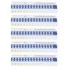 5pcs Teeth Whitening Shade Guide, Tooth Shade Chart Comparing Card,