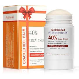40% Urea Cream Cracked Heel Repair Balm with 40% Urea for Dry, Cracked, Heals Feet Hand Moisturizing Lotion 40 Percent Lotion for Feet Maximum Strength