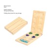 Folding African Stone Game Wooden Intellectual Logic Thinking Training Parent