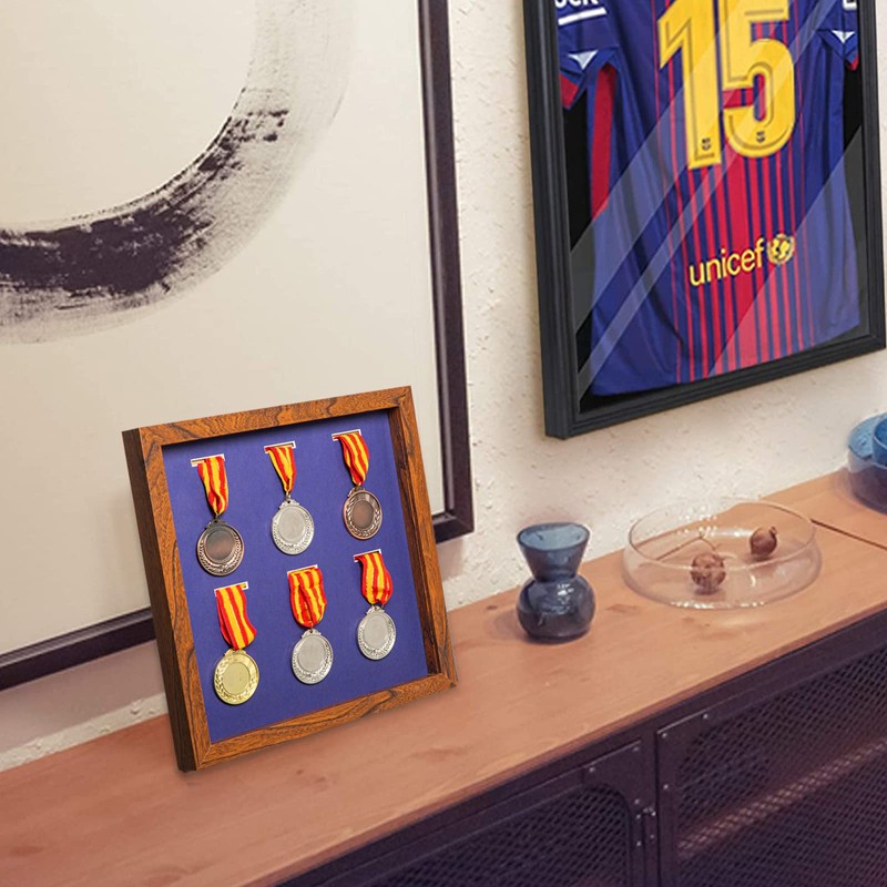 IHEIPYE Medal Display Shadow Box - Single Medal Display case