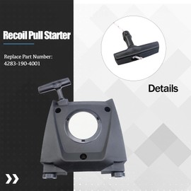KMBNTU 4283-190-4001 Recoil Pull Starter Replacement for STIHL BR800 BR800X Backpack Leaf Blower Model