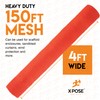 Construction Safety Debris Netting - 150 Ft Temporary Material Roll,