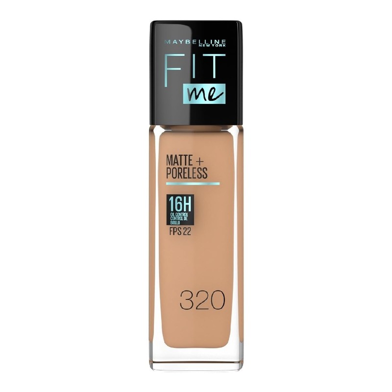 Maybelline Base de Maquillaje Líquida Fit Me Matte & Poreless,