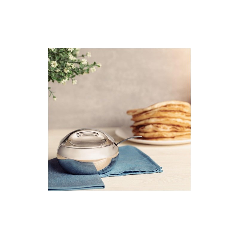 Tramontina Sugar Bowl (CHÁ E CAFÉ), Stainless Steel